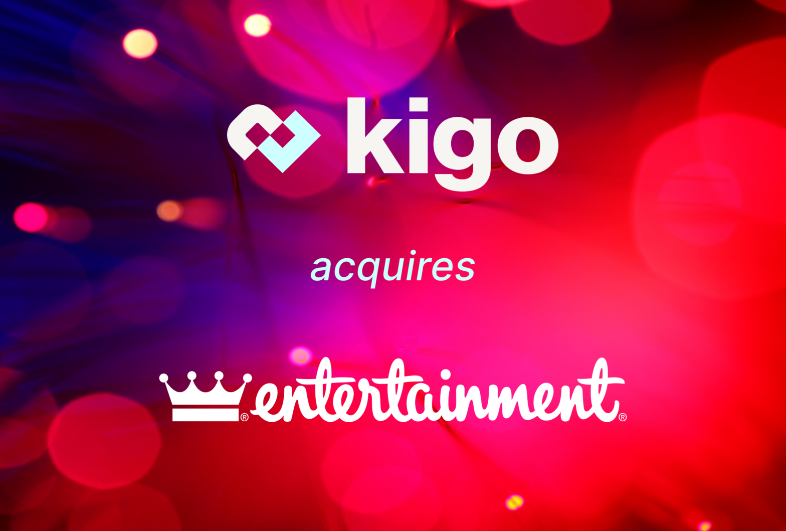 Kigo acquires Entertainment